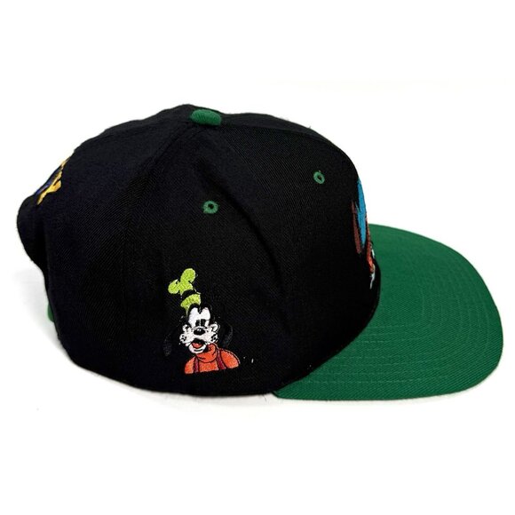 Vintage 90s Drew Pearson Goofy Embroidered Wraparound Snapback Hat 100% Wool - Picture 3 of 10